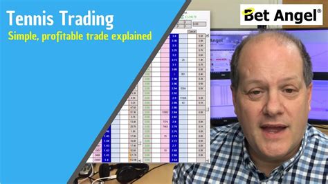 Sports trading – Simple, profitable Tennis trade explained.